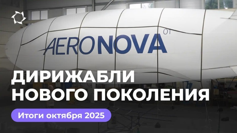 Дирижабли нового поколения Aeronova — ключевые события октября 2025