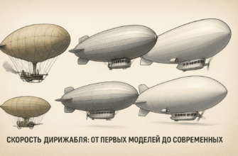 Скорость дирижабля от первых моделей до современных