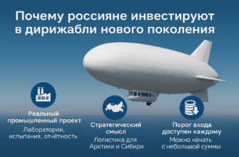 Почему россияне инвестируют в дирижабли нового поколения