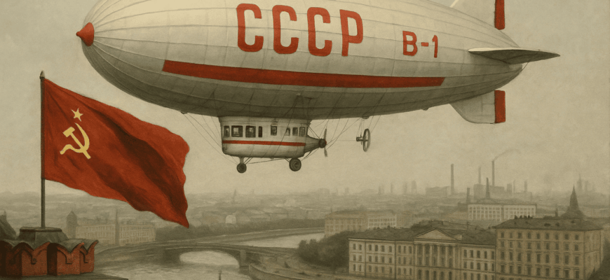 дирижаблей в СССР В1