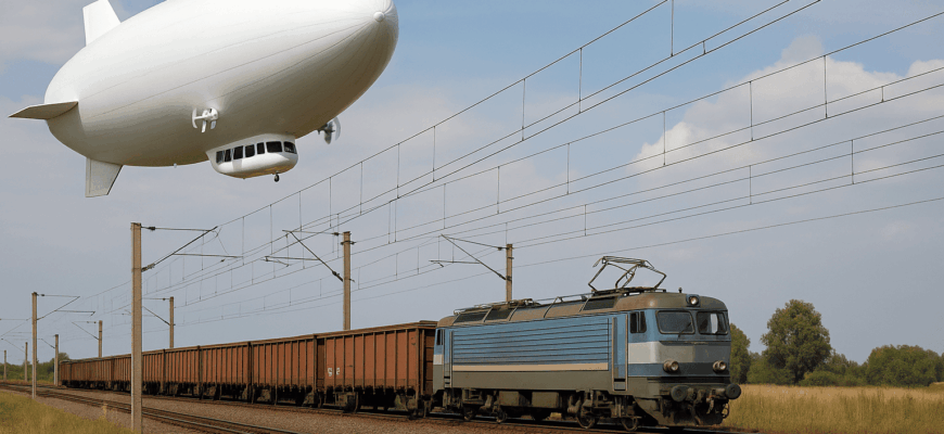 Дирижабли нового поколения решают проблему отсутствия железных дорог в мире: экологично, гибко и без инфраструктурных затрат.